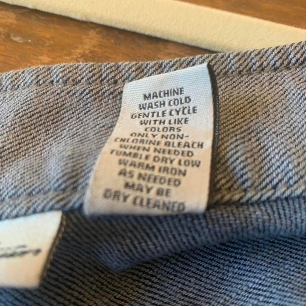 Chico's Blue Denim‎ Jacket Size 1 - Picture 7 of 8